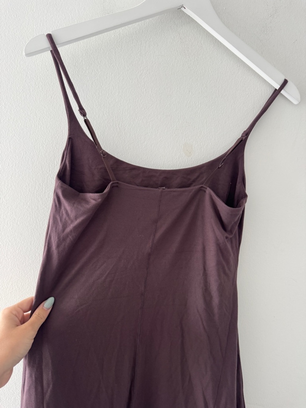 SKIMS Smooth Layers Mini Dress in Plum M - Picture 5 of 6